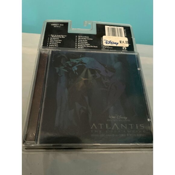 Disney Other - Disney Atlantis The Lost Empire Soundtrack CD Exclusive Limited Edition 2001 Wal